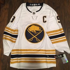 Mens L jack Eichel buffalo Sabres 50th Jersey Mens L jack Eichel buffalo Sabres 50th Jersey